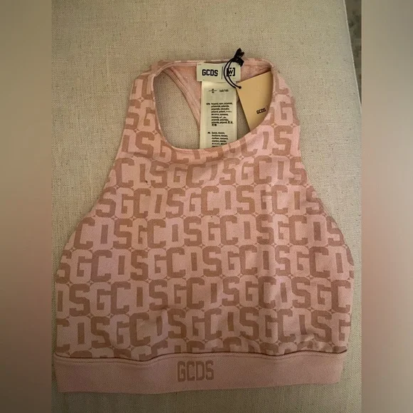 WOLFORD X GCDS basic monogram crop top - Picture 6 of 7